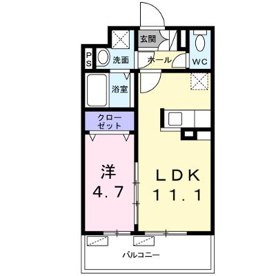 ネストージュ 406【管理NO：1-019603101-04050】 ★家具家電は申し込み後に搬入します 2026年08月下旬入居可能の物件画像
