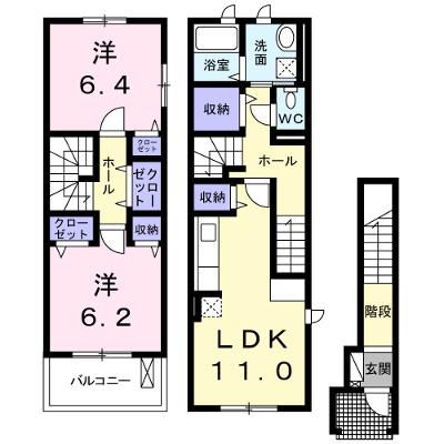 スマート　ハズ 215【管理NO：1-017596201-02120】 ★家具家電は申し込み後に搬入します★ ★2026年09月上旬入居可能★の物件画像