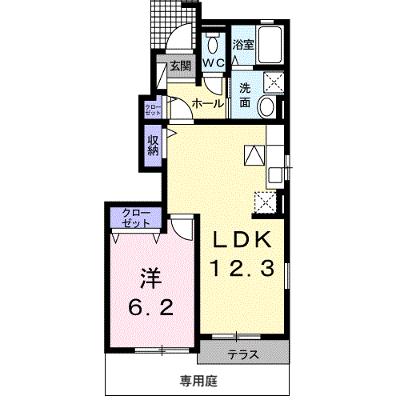 カーサ・デリカド 101【管理NO：1-018438102-01010】 ★家具家電は申し込み後に搬入します★ ★2026年08月下旬入居可能★の物件画像