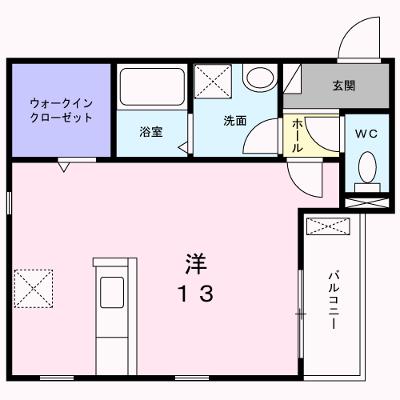 エレガント高松Ⅱ 201【管理NO：1-018039901-02010】 ★家具家電は申し込み後に搬入します★の物件画像