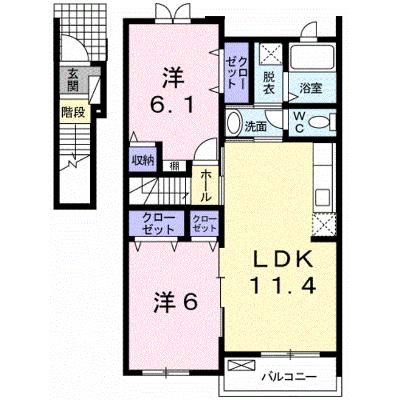 風琳館　Ⅰ 202【管理NO：1-016256001-02020】 ★家具家電は申し込み後に搬入します★ ★2026年08月下旬入居可能★の物件画像