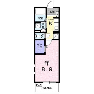 アルカディア　ＮⅠ 206【管理NO：1-019365801-02060】 ★家具家電は申し込み後に搬入します 2026年08月下旬入居可能の物件画像