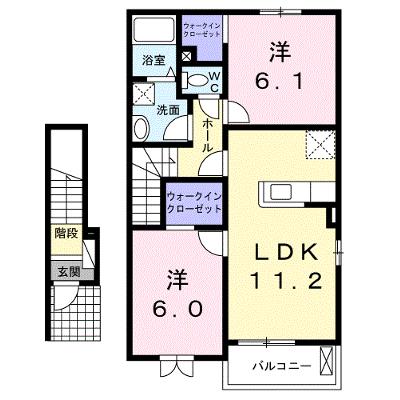 アルバ・ＴＡＫＡ　Ｂ 203【管理NO：1-020204102-02030】 ★家具家電は申し込み後に搬入します 2026年08月下旬入居可能の物件画像