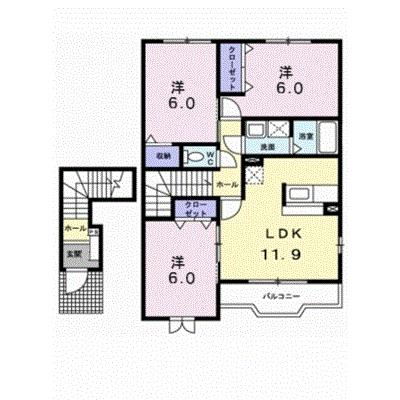 パラッツォ・Ｓ．Ｈ 202【管理NO：1-014098301-02020】 ★家具家電は申し込み後に搬入します★ ★2026年09月上旬入居可能★の物件画像