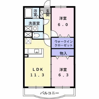 ノーブル西野 303【管理NO：1-012947401-03030】 ★家具家電は申し込み後に搬入します★の物件画像