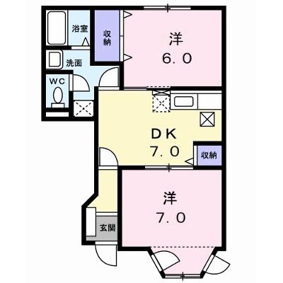 トランキル・ＳＡＩＢＡＲＡ 102【管理NO：1-007905801-01020】 ★家具家電は申し込み後に搬入します★の物件画像