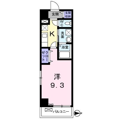 プラステ東島田 205【管理NO：1-021163101-02040】 ★家具家電は申し込み後に搬入します★ ★2026年08月下旬入居可能★の物件画像