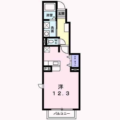 グリーンビレッジＡ棟 105【管理NO：1-012626601-01040】 ★家具家電は申し込み後に搬入します★の物件画像