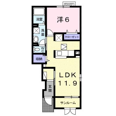 ポライトリーＡ 102【管理NO：1-024731601-01020】 ★家具家電は申し込み後に搬入します 2026年08月下旬入居可能の物件画像