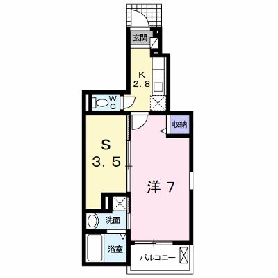 ラインハイム足立山Ｄ 101【管理NO：1-016872104-01010】 ★家具家電は申し込み後に搬入します★の物件画像