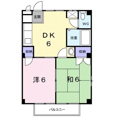 シャトレーハイツ佐藤 201【管理NO：1-004608001-02010】 ★家具家電は申し込み後に搬入します 2026年08月上旬入居可能の物件画像