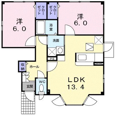 プリムローズＧ 101【管理NO：1-014800204-01010】 ★家具家電は申し込み後に搬入します★の物件画像