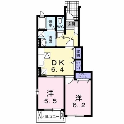 クラールＢ 102【管理NO：1-015628702-01020】 ★家具家電は申し込み後に搬入します★ ★2026年09月上旬入居可能★の物件画像