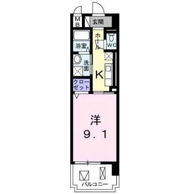 いろは大翔舘 105【管理NO：1-015376401-01050】 ★家具家電は申し込み後に搬入します★の物件画像
