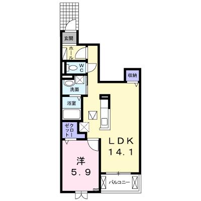 トゥインクル 102【管理NO：1-020152301-01020】 ★家具家電は申し込み後に搬入します★の物件画像