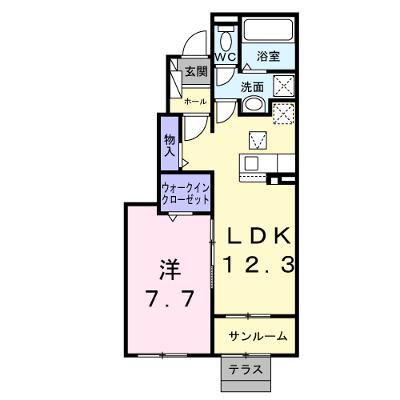 ＶＩＬＩＣＥ（ヴィリーチェ） 102【管理NO：1-027778401-01020】 ★家具家電は申し込み後に搬入します 2026年08月下旬入居可能の物件画像