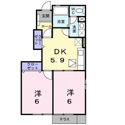 スカイラ－クⅠ 101【管理NO：1-012526101-01010】 ★家具家電は申し込み後に搬入します★ ★2026年09月中旬入居可能★の物件画像