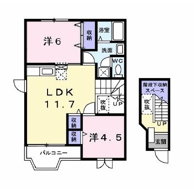 アーバンファミール 201【管理NO：1-010656701-02010】 ★家具家電は申し込み後に搬入します★ ★2026年08月下旬入居可能★の物件画像