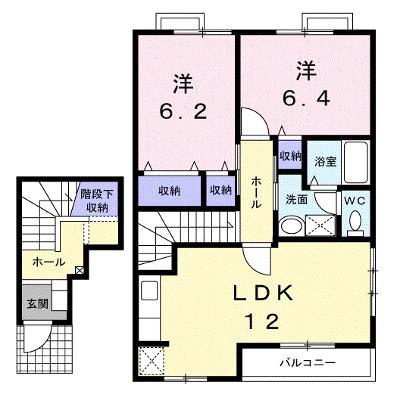 サンライズ・ｋ　Ｂ棟 203【管理NO：1-012054602-02030】 ★家具家電は申し込み後に搬入します 2026年09月上旬入居可能の物件画像