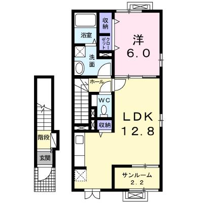 シエル・エトワール 202【管理NO：1-018883601-02020】 ★家具家電は申し込み後に搬入します★ ★2026年09月上旬入居可能★の物件画像
