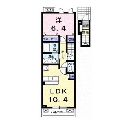 アヴェニールＡ 203【管理NO：1-014899101-02030】 ★家具家電は申し込み後に搬入します 2026年09月上旬入居可能の物件画像