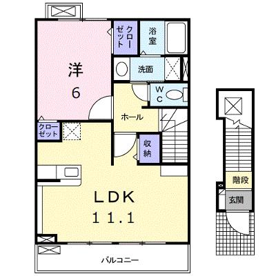 ラビスⅠ 202【管理NO：1-016021001-02020】 ★家具家電は申し込み後に搬入します★ ★2026年08月下旬入居可能★の物件画像