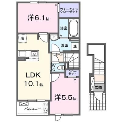 ヤングウッズ柏の葉Ⅱ 203【管理NO：1-028265002-02030】 ★家具家電は申し込み後に搬入します 2026年09月上旬入居可能の物件画像