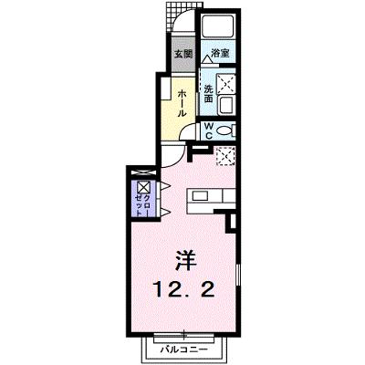 ベルビュー　神明 101【管理NO：1-015030101-01010】 ★家具家電は申し込み後に搬入します★ ★2026年09月上旬入居可能★の物件画像