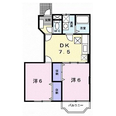 パルテールⅡ 102【管理NO：1-011617302-01020】 ★家具家電は申し込み後に搬入します★ ★2026年09月上旬入居可能★の物件画像