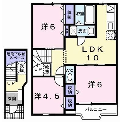 ジュアン参番館 202【管理NO：1-007455803-02020】 ★家具家電は申し込み後に搬入します★の物件画像