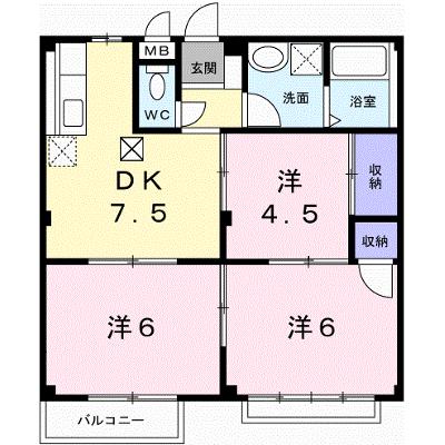エルディム正木 102【管理NO：1-001736001-01020】 ★家具家電は申し込み後に搬入します★の物件画像