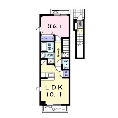Ｋ＆Ａアヴェニュー 202【管理NO：1-012598801-02020】 ★家具家電は申し込み後に搬入します★ ★2026年10月中旬入居可能★の物件画像