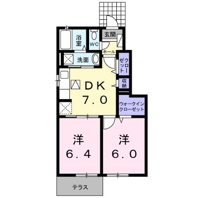 ヴィラ・アリエッタ　Ａ 103【管理NO：1-019352201-01030】 ★家具家電は申し込み後に搬入します 2026年08月下旬入居可能の物件画像
