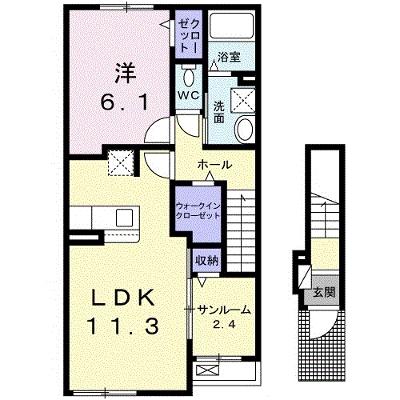 イコマ＆カドヤ 203【管理NO：1-026576601-02030】 ★家具家電は申し込み後に搬入します★ ★2026年08月下旬入居可能★の物件画像