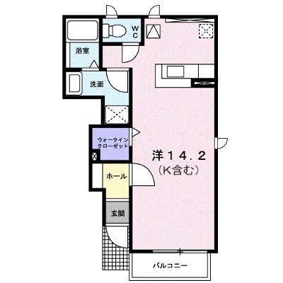 プラティークＡ 103【管理NO：1-011673501-01030】 ★家具家電は申し込み後に搬入します 2026年08月下旬入居可能の物件画像