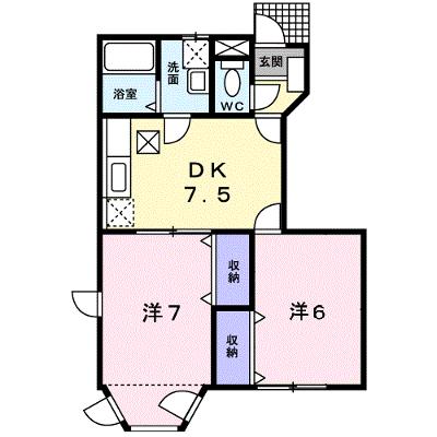 ニュークレストール立花台 103【管理NO：1-007393601-01030】 ★家具家電は申し込み後に搬入します★ ★2026年09月上旬入居可能★の物件画像
