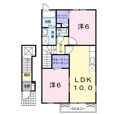 セトルフェアⅢＢ 203【管理NO：1-015584802-02030】 ★家具家電は申し込み後に搬入します★の物件画像