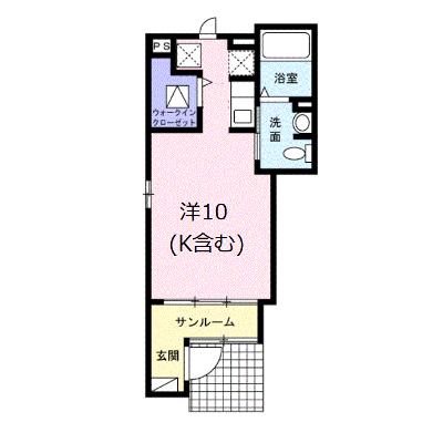 シーサイド　タカシマⅡ 101【管理NO：1-019701901-01010】 ★家具家電は申し込み後に搬入します★ ★2026年08月下旬入居可能★の物件画像