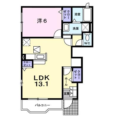 アンジュ 101【管理NO：1-014928501-01010】 ★家具家電は申し込み後に搬入します★の物件画像