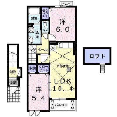 フィオリース．３ 203【管理NO：1-018418501-02030】 ★家具家電は申し込み後に搬入します★ ★2026年10月中旬入居可能★の物件画像