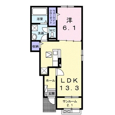 ベルエア上天神Ｂ 104【管理NO：1-026708302-01040】 ★家具家電は申し込み後に搬入します 2026年08月上旬入居可能の物件画像