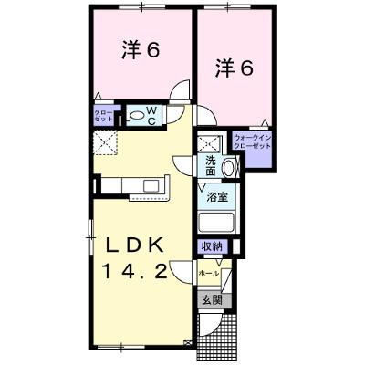 メゾン・ド・クレール 101【管理NO：1-025362401-01010】 ★家具家電は申し込み後に搬入します★の物件画像