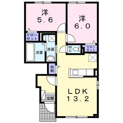 Ｅｖｉｔａ（エヴィタ） 104【管理NO：1-027301301-01040】 ★家具家電は申し込み後に搬入します★ ★2026年09月中旬入居可能★の物件画像