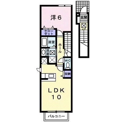 コーポミューゲ 206【管理NO：1-014282501-02060】 ★家具家電は申し込み後に搬入します★ ★2026年09月中旬入居可能★の物件画像