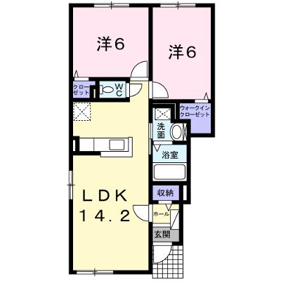 セレーノイルミオ末永 101【管理NO：1-026404201-01010】 ★家具家電は申し込み後に搬入します★ ★2026年09月中旬入居可能★の物件画像