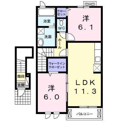 パルフォレストＳ 204【管理NO：1-016262101-02040】 ★家具家電は申し込み後に搬入します★ ★2026年09月中旬入居可能★の物件画像