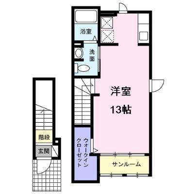 リヴェール 204【管理NO：1-020773401-02040】 ★家具家電は申し込み後に搬入します★ ★2026年08月下旬入居可能★の物件画像