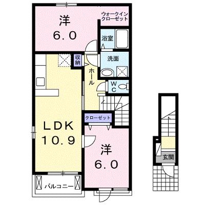 ビサイド・フォーリストＡ 201【管理NO：1-020745501-02010】 ★家具家電は申し込み後に搬入します 2026年10月中旬入居可能の物件画像