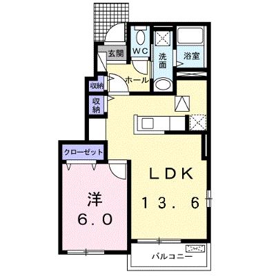 コットン　ヴィラ・ノースⅢ 101【管理NO：1-019748703-01010】 ★家具家電は申し込み後に搬入します★ ★2026年09月中旬入居可能★の物件画像