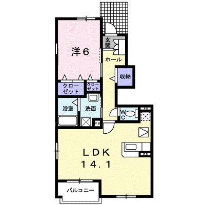 パークサイドさくら 103【管理NO：1-013479801-01030】 ★家具家電は申し込み後に搬入します★ ★2026年08月下旬入居可能★の物件画像